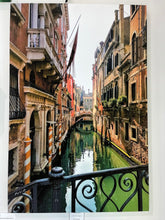 Load image into Gallery viewer, “Venetian Canal” Photo on Canvas
