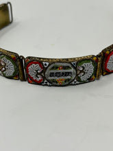 Load image into Gallery viewer, Antique Murano Glass Micro Millefiore Bracelet
