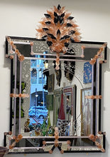 Load image into Gallery viewer, &quot;Nefertari&quot; Venetian Mirror Created for Venice Glass Week
