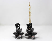 Load image into Gallery viewer, Murano Glass Candle Holders - a Pair
