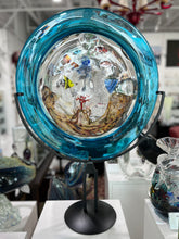 Load image into Gallery viewer, Aquarium Disc from Murano, Italy
