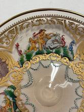 Load image into Gallery viewer, Antique Hand Blown Murano Glass Enameled Dish
