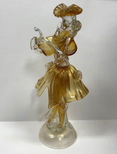 Load image into Gallery viewer, Vintage Golden Gentleman Murano Glass Figurine

