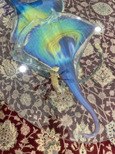 Load image into Gallery viewer, Murano Glass Coffee Table by Zanetti with Stingrays
