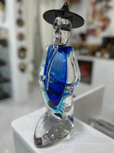 Load image into Gallery viewer, Giant Murano Glass Chinese Figurine in Sommerso
