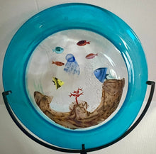 Load image into Gallery viewer, Aquarium Disc from Murano, Italy

