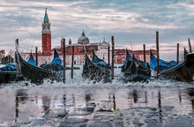 Load image into Gallery viewer, The Gondolas of Venice on Aluminum
