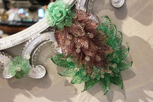 Load image into Gallery viewer, Vintage Fratelli Barbini - Green Venetian Mirror
