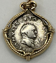 Load image into Gallery viewer, Vespasian, Famous Emperor Coin Pendant
