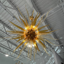 Load image into Gallery viewer, Sol Murano Glass Chandelier by Cenedese
