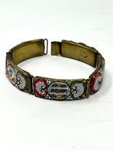 Load image into Gallery viewer, Antique Murano Glass Micro Millefiore Bracelet
