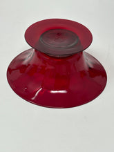 Load image into Gallery viewer, Murano Glass Ruby Red Saucers and Desserts
