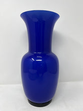 Load image into Gallery viewer, Blue Opalino Vase by Venini
