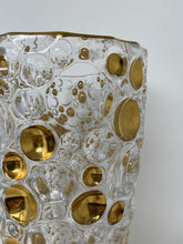 Load image into Gallery viewer, Gold Trimmed Venetian Vase
