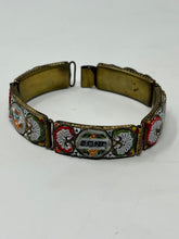 Load image into Gallery viewer, Antique Murano Glass Micro Millefiore Bracelet
