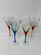 Load image into Gallery viewer, Set of Venetian Wine Glasses
