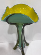 Load image into Gallery viewer, Gorgeous Green Vase Signed
