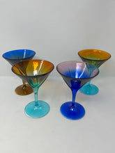 Load image into Gallery viewer, Venetian Martini Glasses
