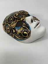 Load image into Gallery viewer, Venetian Mask in Hand Made Ceramic
