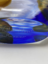 Load image into Gallery viewer, Murano Glass Centerpiece with Etched Finish
