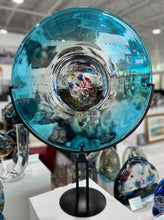 Load image into Gallery viewer, Murano Glass Aquarium Disc on Stand
