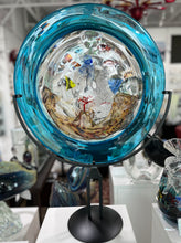 Load image into Gallery viewer, Aquarium Disc from Murano, Italy
