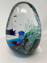 Load image into Gallery viewer, Large Murano Glass Aquarium with octopus
