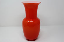 Load image into Gallery viewer, Orange Opalino Vase by Venini
