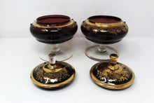 Load image into Gallery viewer, Vintage Venetian Compotes - a Pair

