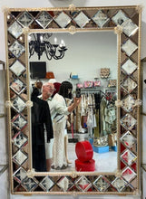 Load image into Gallery viewer, Vintage Beveled Venetian Mirror by Fratelli Barbini
