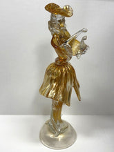 Load image into Gallery viewer, Vintage Golden Gentleman Murano Glass Figurine
