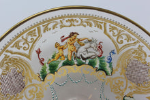 Load image into Gallery viewer, Antique Hand Blown Murano Glass Enameled Dishes - Set of 6
