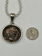 Load image into Gallery viewer, Emperor Caesar Augustus Coin Necklace
