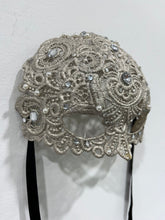 Load image into Gallery viewer, Lace and Jewels Mask
