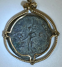 Load image into Gallery viewer, Ancient Archangel Michael Roman Coin
