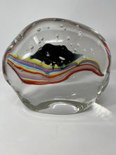 Load image into Gallery viewer, Venetian Mask Murano Glass Block

