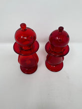 Load image into Gallery viewer, Murano Glass Ruby Salt and Pepper
