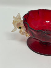 Load image into Gallery viewer, Ruby Red Murano Salt Dips
