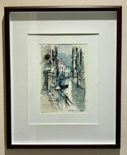 Load image into Gallery viewer, Venice and Gondola Watercolor Painting
