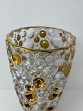 Load image into Gallery viewer, Gold Trimmed Venetian Vase
