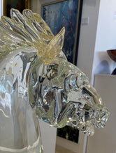 Load image into Gallery viewer, Murano Glass Horse Head by Zanetti
