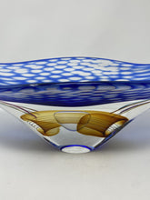 Load image into Gallery viewer, Murano Glass Centerpiece with Etched Finish
