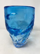 Load image into Gallery viewer, Aquamarine Murano Glass Centerpiece Vase

