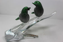 Load image into Gallery viewer, Murano Luxury Glass Two Birds on a Branch
