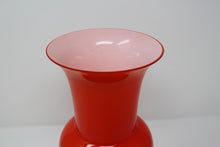 Load image into Gallery viewer, Orange Opalino Vase by Venini
