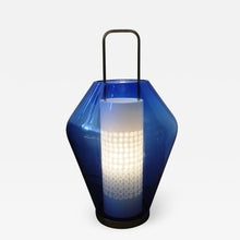 Load image into Gallery viewer, Barovier &amp; Toso - Blue Lanterna Lamp by Barovier &amp; Toso
