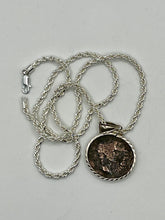 Load image into Gallery viewer, Emperor Caesar Augustus Coin Necklace
