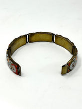 Load image into Gallery viewer, Antique Murano Glass Micro Millefiore Bracelet
