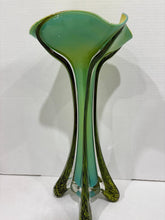 Load image into Gallery viewer, Gorgeous Green Vase Signed
