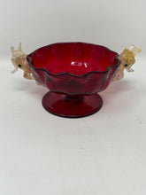 Load image into Gallery viewer, Ruby Red Murano Salt Dips
